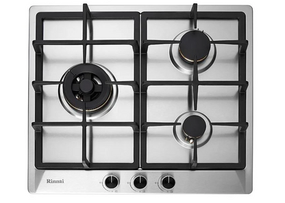 RINNAI RB-63SSV-DL (DC) 3 BURNER HOB