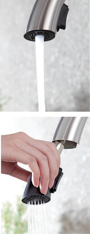 ZAFFIRO PF-4414SS PULL OUT KITCHEN TAP