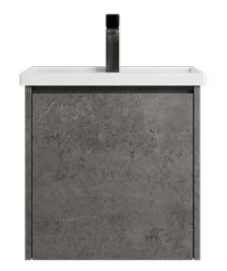 Dusche 2005315MG (50cm) Basin Cabinet (Marble Grey)