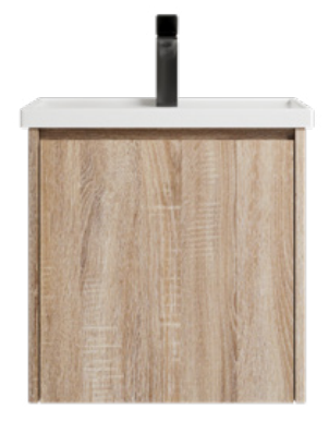 Dusche 2005315WG (50cm) Basin Cabinet (Light Wood Gain)