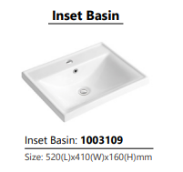 Dusche 2005315SBG (50cm) Basin Cabinet (Sand Beige)