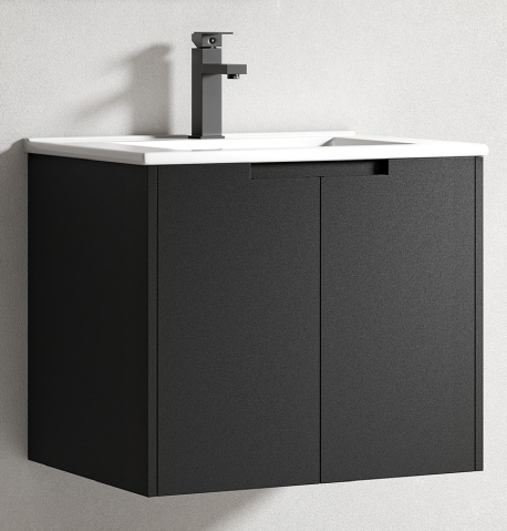 Dusche 2006105MB 60cm Basin Cabinet (Matt Black)