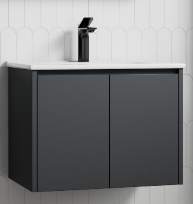 Dusche 60cm Basin Cabinet (Matt Dark Grey)
