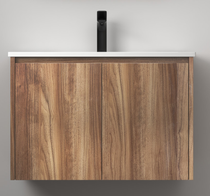 Dusche 2007315BWN 75cm Basin Cabinet - (Brown Walnut)