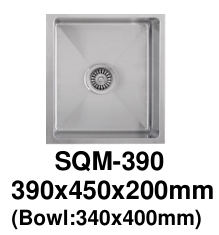 Monic SQM SUS304 Undermount Kitchen Sink