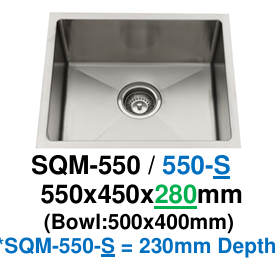Monic SQM SUS304 Undermount Kitchen Sink
