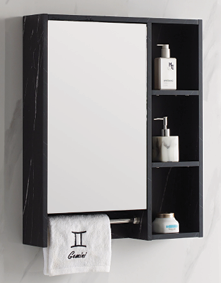 Vera VC.6021-BM (58CM) Mirror Cabinet