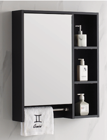 Vera VC.6021-MB (58CM) Mirror Cabinet
