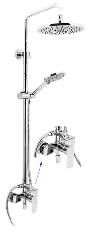 Fidelis FL-M87A Series Rain shower set