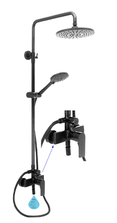 Fidelis FL-M87A Series Rain shower set