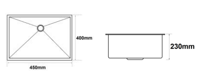 Nobel U15 series Kitchen sink