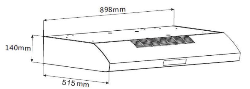 RINNAI  RH-S259-SSR-T SLIM HOOD