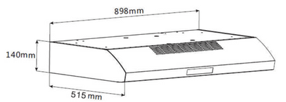 RINNAI  RH-S259-SSR-T SLIM HOOD