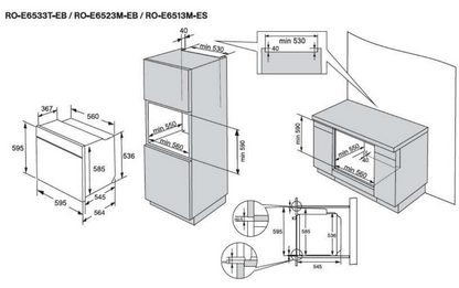 RINNAI RO-E6523M-EB OVEN (77L)