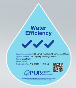 Magnum M935 One-Piece Toilet Bowl (Tornado Flush)