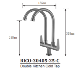 RICO 30405-25-C Kitchen Tap