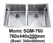 Monic SQM SUS304 Undermount Kitchen Sink