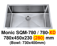 Monic SQM SUS304 Undermount Kitchen Sink