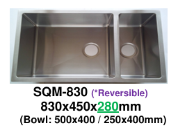 Monic SQM SUS304 Undermount Kitchen Sink