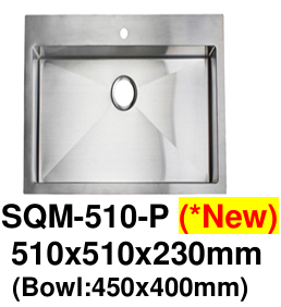 Monic SQM SUS304 Top Mount Kitchen Sink