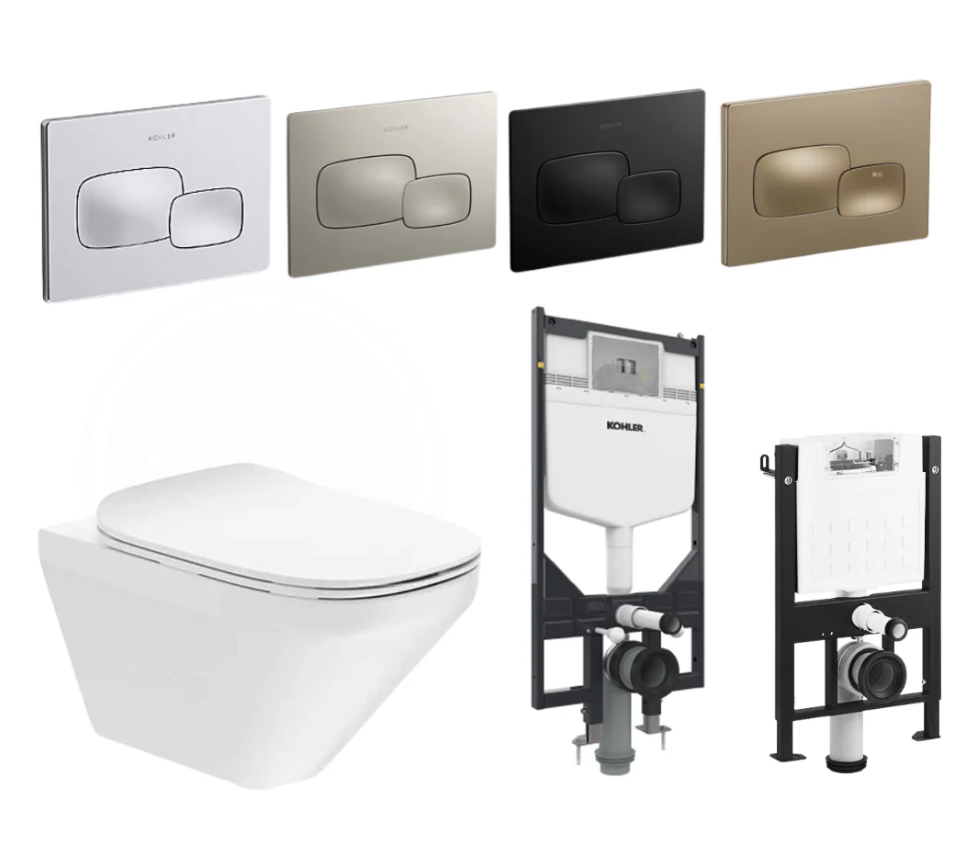 Kohler Modern Life Edge Wall Hung Toilet Bowl – Heritage Bathroom Gallery