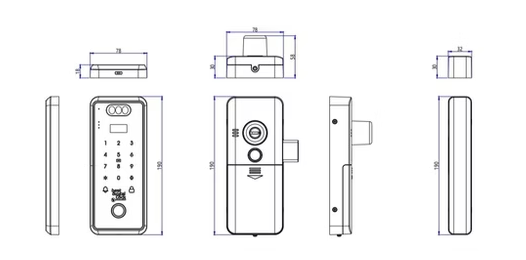 Best Lock BDL-888 Gate Door Lock