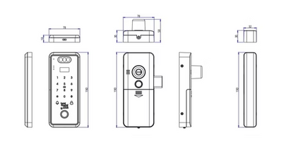 Best Lock BDL-888 Gate Door Lock