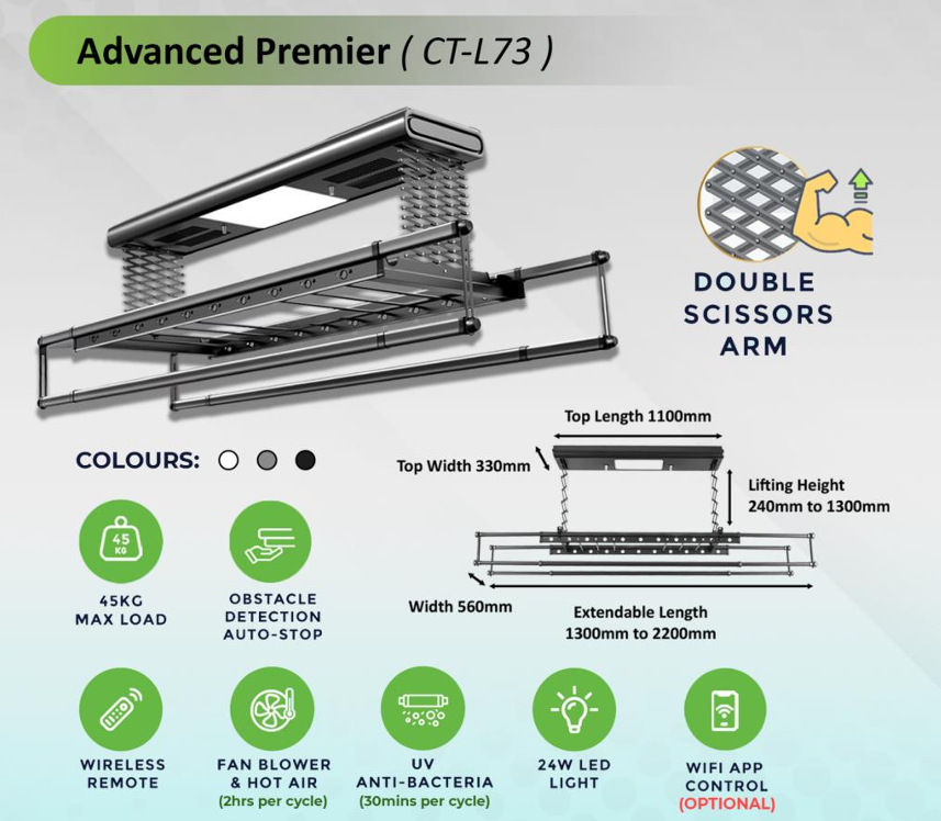Nobel Advanced Premier CT-L73 Automated Laundry System