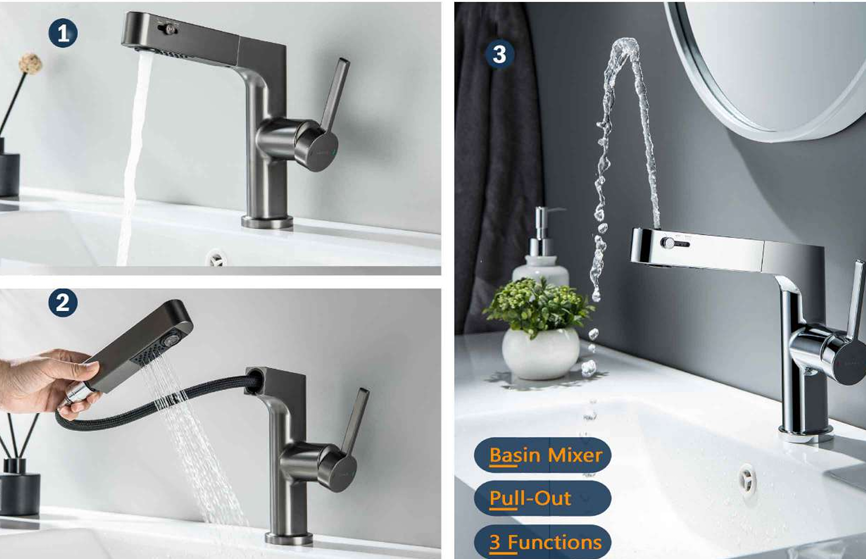 Nexus NF-45004 Pull Out Mixer Tap