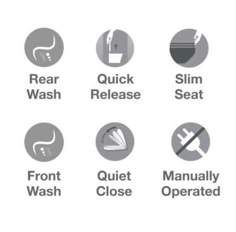 Kohler C3-030 Manual Bidet Seat Cover
