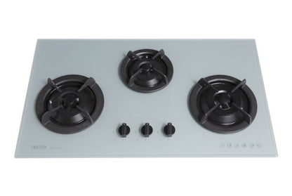 Tecno 3-Burner 86cm Tempered Glass Cooker Hob