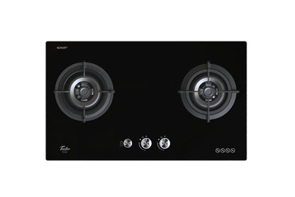 Turbo Incanto T762 76cm 2 burners built-in glass hob