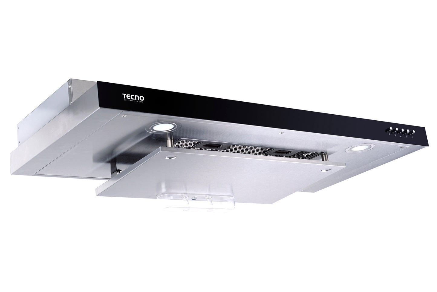 Tecno Slim Line Hood with DYNA-X Motor (Stainless Steel)