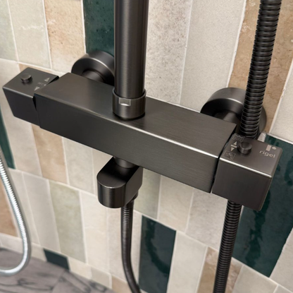 Rigel TSME8055B Rainshower System (Available in 3 colours)