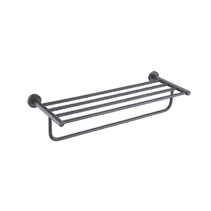 Vera Gun Metal Towel Rack (61cm)