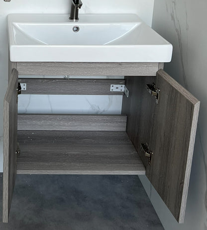 Esfera 60cm Basin Cabinet (Weathered Grey)