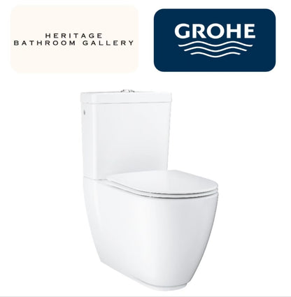 Grohe 3957200H Two-Piece Toilet Bowl (Rimless Flush)