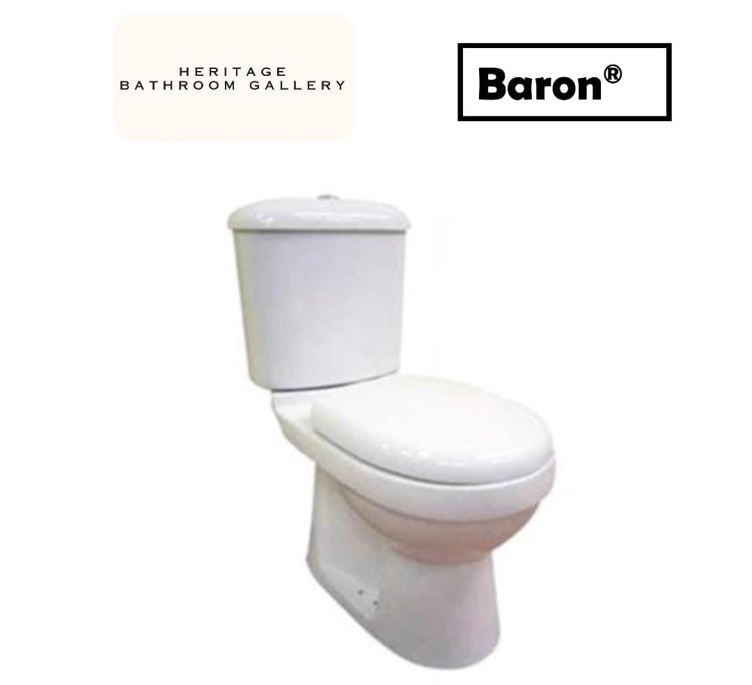 Baron W203A Two-Piece Toilet Bowl (Washdown Flush)