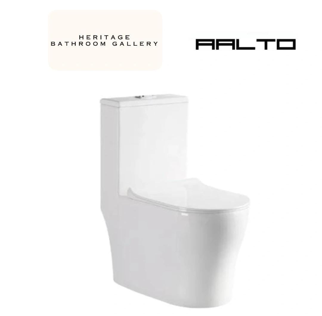 Aalto AL 8090 One-Piece Toilet Bowl (Tornado Flush)
