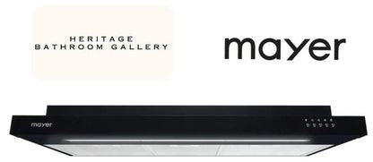 Mayer MMSI900LEDHS 90cm Semi-Integrated Slimline Cooker Hood