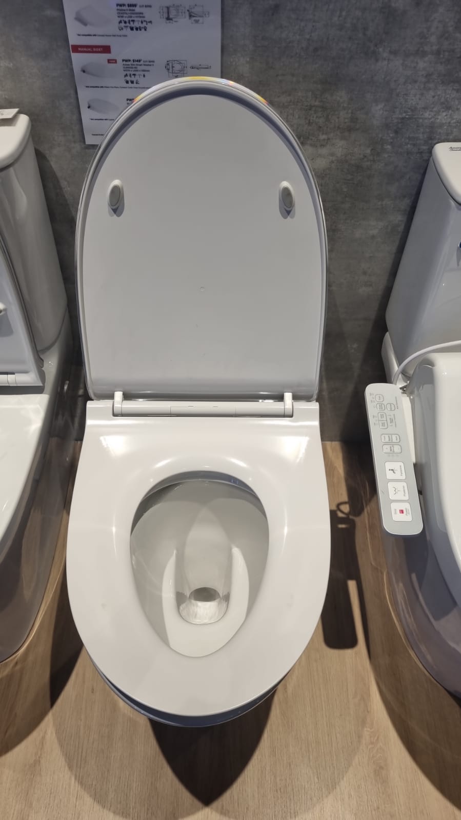 American Standard CL 20075 Acacia Supersleek One-Piece Toilet Bowl