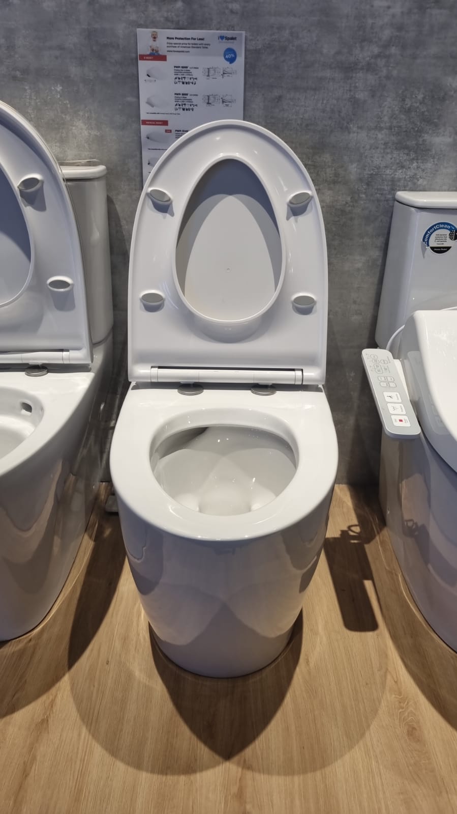 American Standard CL 20075 Acacia Supersleek One-Piece Toilet Bowl