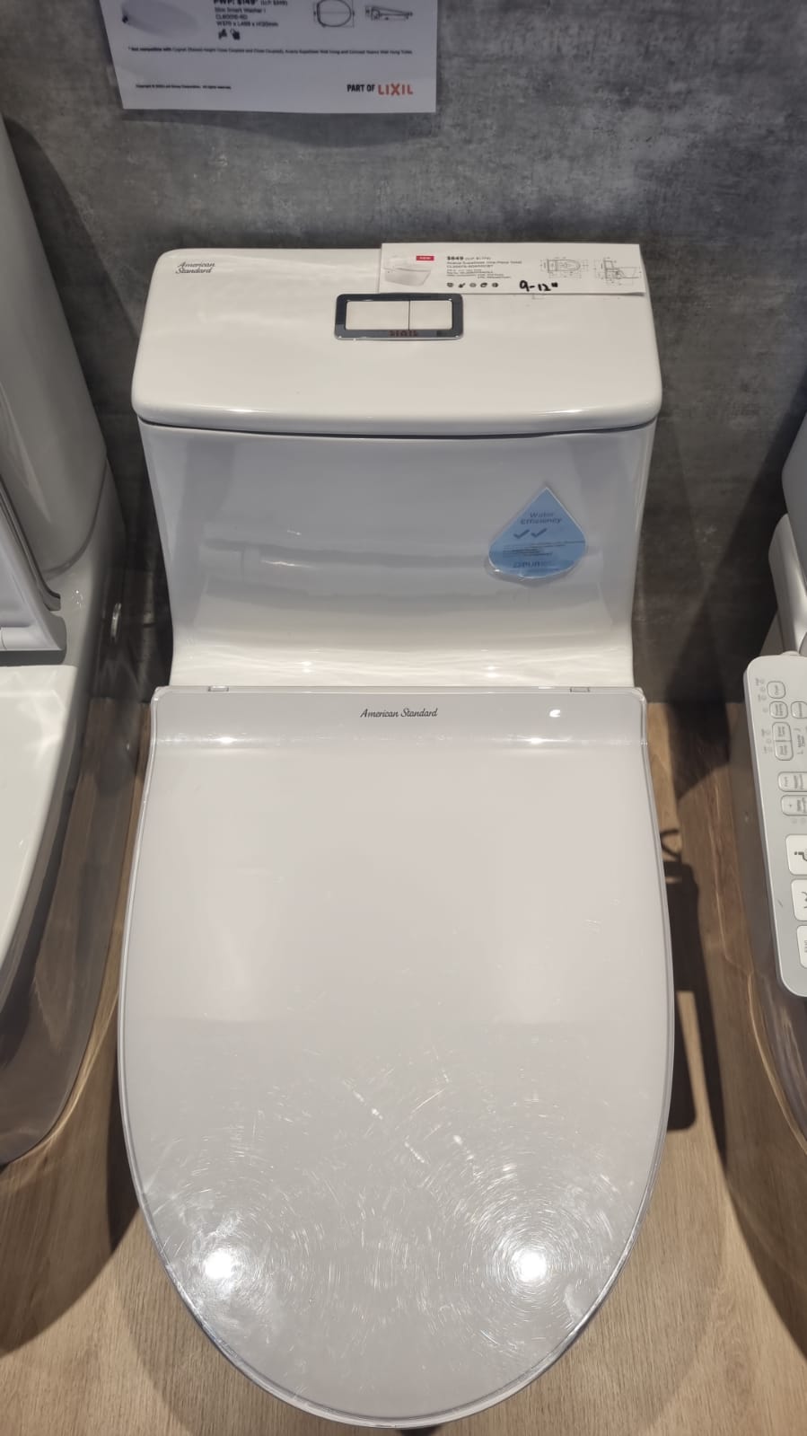 American Standard CL 20075 Acacia Supersleek One-Piece Toilet Bowl