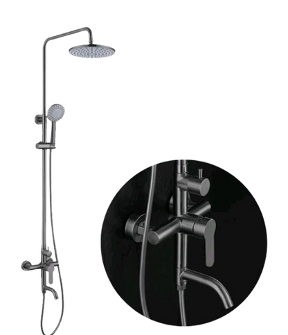 ZAFFIRO PRS. 5207.11SS(GM) RAINSHOWER SET