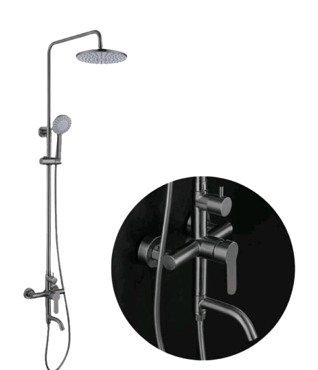 ZAFFIRO PRS. 5207.11SS(GM) RAINSHOWER SET