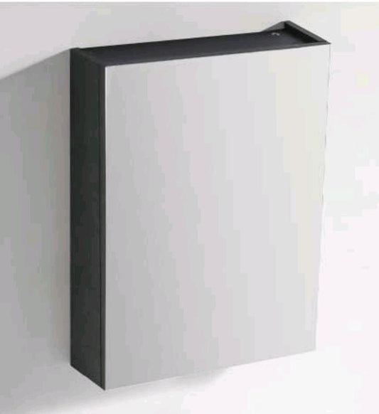 Nexus 45cm Mirror Cabinet (Cloudy Black)
