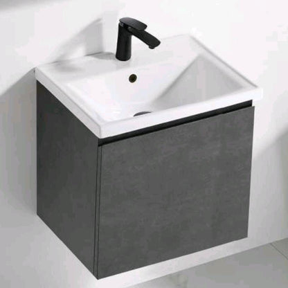 Nexus 50cm Basin Cabinet (Cloudy Black)