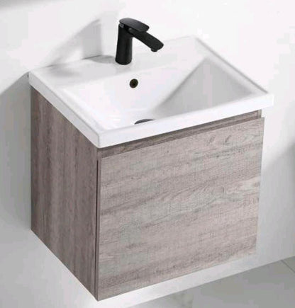 Nexus 50cm Basin Cabinet (Grey Linen)