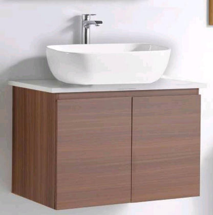 Nexus 60cm Basin Cabinet (Brown Walnut)