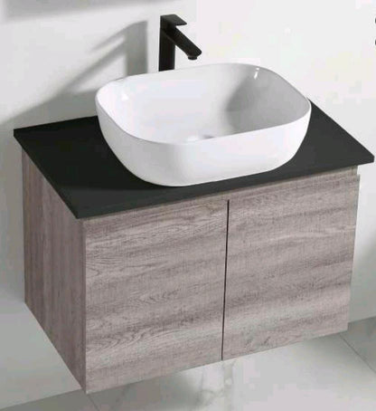 Nexus 60cm Basin Cabinet (Grey Linen)